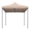 Κιόσκι - Gazebo Bari Megapap πτυσσόμενο μεταλλικός σκελετός - αδιάβροχο ύφασμα χρώμα της άμμου 3x3x3,10m.