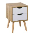 ALINA Bedside 29x29x44 Sonoma/White