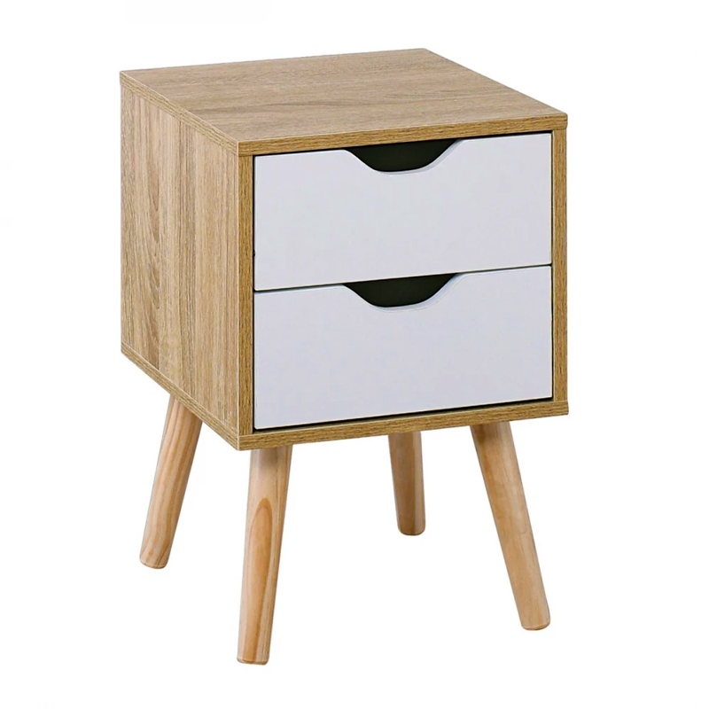 ALINA Bedside 29x29x44 Sonoma/White