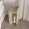 Κομοδίνο Elos Megapap δεξί χρώμα travertine 25x27x60εκ.