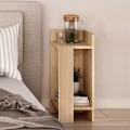 Elos Megapap melamine night-stand set in sapphire oak color 25x27x60cm.