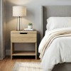 Κομοδίνο Mida Megapap χρώμα sepet oak 45x40x52εκ.