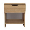 Κομοδίνο Mida Megapap χρώμα sepet oak 45x40x52εκ.