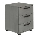 Roco Megapap melamine night stand in concrete grey color 40x39x57cm.