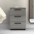Roco Megapap melamine night stand in concrete grey color 40x39x57cm.