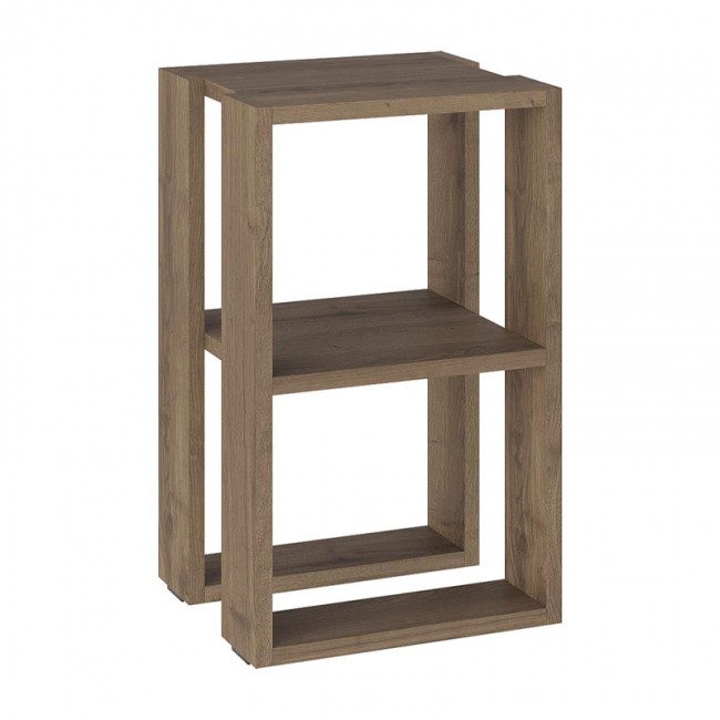 Κομοδίνο - τραπεζάκι βοηθητικό Lonie Megapap χρώμα ανοιχτό καρυδί 34x30x55εκ. Κομοδίνο - τραπεζάκι βοηθητικό Lonie Megapap χρώμα ανοιχτό καρυδί 34x30x55εκ.