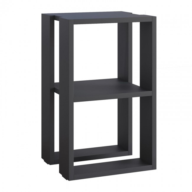 Κομοδίνο - τραπεζάκι βοηθητικό Lonie Megapap χρώμα ανθρακί 34x30x55εκ. Κομοδίνο - τραπεζάκι βοηθητικό Lonie Megapap χρώμα ανθρακί 34x30x55εκ.