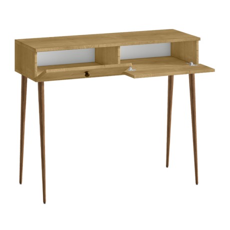 Alis Megapap melamine sideboard in sapphire oak color 110x29x88cm.
