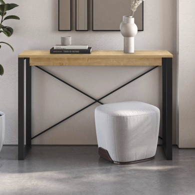 Archie Megapap melamine concole in sapphire oak color 110x35x75cm.