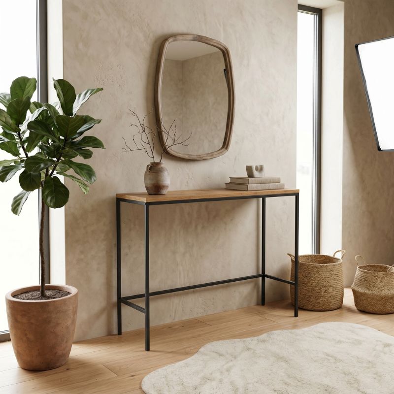 Canva Megapap metal - melamine sideboard in atlantic pine color 100x30x80cm.