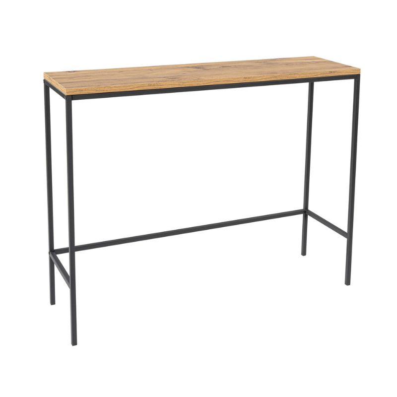 Canva Megapap metal - melamine sideboard in atlantic pine color 100x30x80cm.