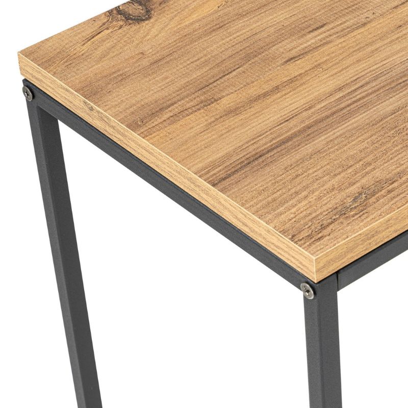 Canva Megapap metal - melamine sideboard in atlantic pine color 100x30x80cm.