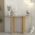 Κονσόλα Cortado Megapap χρώμα sapphire oak 120x35x75εκ.