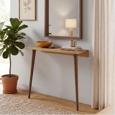 Moca Megapap melamine wall mounted sideboard in sapphire oak color 60x22x77cm.