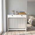 Opelya Megapap melamine dresser - Radiator cover color white 110x31.4x100cm.
