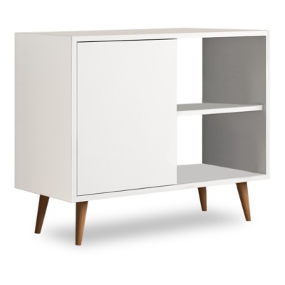 Κονσόλα - μπουφές Luce Megapap χρώμα λευκό 80x35x66εκ.