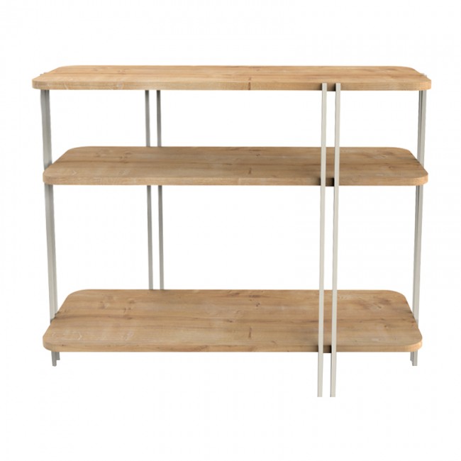 Κονσόλα Notus Megapap χρώμα sapphire oak 92x34,5x75εκ.