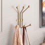 Arsin Megapap metal wall hook in gold color 23x13x30cm.