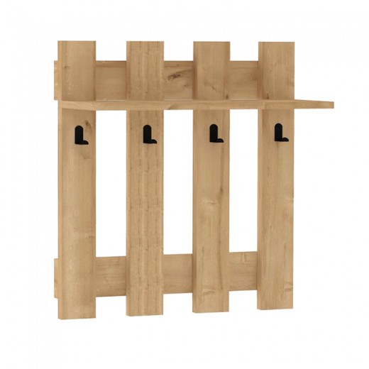 Κρεμάστρα τοίχου Carina Megapap χρώμα sapphire oak 70x18x70εκ. Κρεμάστρα τοίχου Carina Megapap χρώμα sapphire oak 70x18x70εκ.