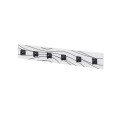 Flow Megapap wall hanger made of metal - melamine color white 63x1.8x9.8cm.