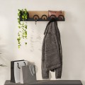 Κρεμάστρα τοίχου Liora Megapap χρώμα sapphire oak 63x14x14εκ.