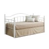 VINCENT Daybed 90x190 Metal White/Wood White
