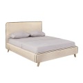 MORISSON Bed (for Mattress 160x200cm) Ecru Fabric