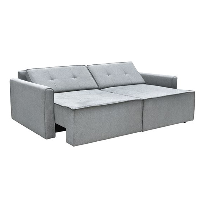 LIDRA Sofa-Bed 3-Seater / Fabric Grey