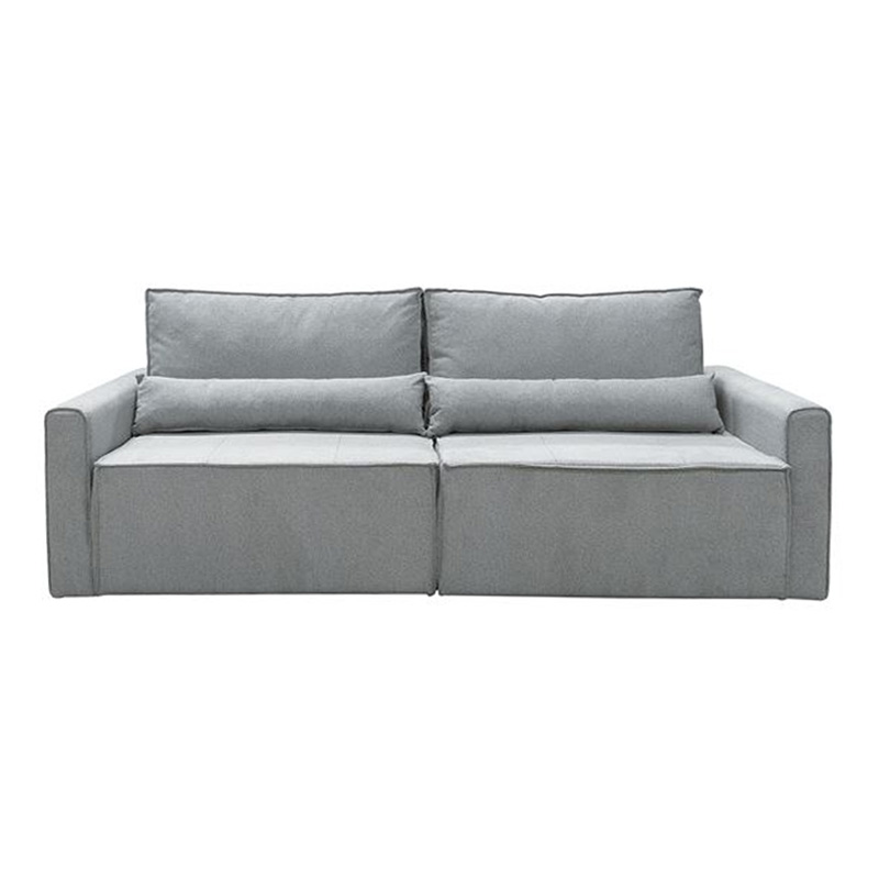 LIDRA Sofa-Bed 3-Seater / Fabric Grey