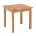 LUGANO Table 45x40 Impregnation Natural, Beech