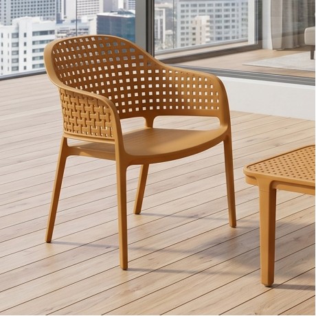 MALAGA Set (4pcs) PP-UV Egg Yellow