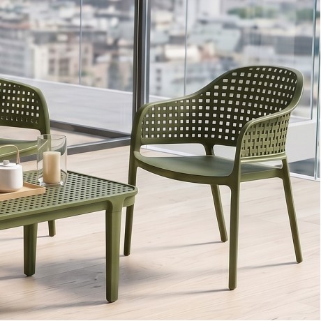 MALAGA Set (4pcs) PP-UV Green