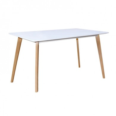 MARTIN Τραπέζι 120x70cm Άσπρο