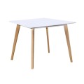MARTIN Table 80x80cm White