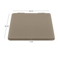 CHAIR Seat Cushion 42x42/3cm Cappuccino