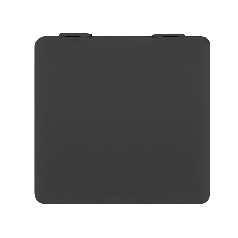 Μαξιλάρι Chair από ύφασμα σε χρώμα μαύρο 42x42x3εκ