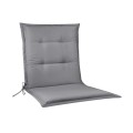 FLAP Low Cushion Grey 100(45+55)x45/5 cm