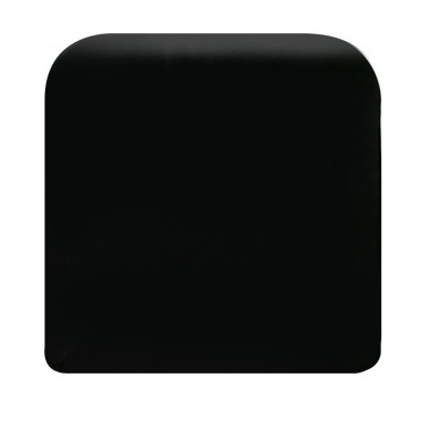 SALSA for Chair and Bar Stool Cushion Black Fabric (3cm)
