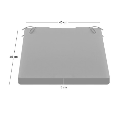 SEAT Cushion 45x45/5cm Cream