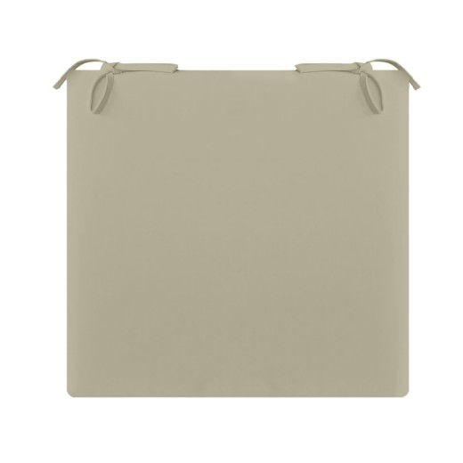 Μαξιλάρι Seat από ύφασμα σε χρώμα μπεζ 45x45x5εκ