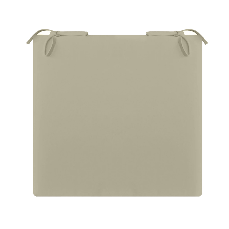 Μαξιλάρι Seat από ύφασμα σε χρώμα μπεζ 45x45x5εκ