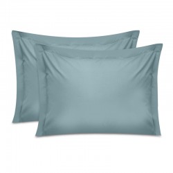 Μαξιλαροθήκες ύπνου Tonne Cotton Box Σετ 2 τμχ χρώμα μέντα 50x80+5εκ. Μαξιλαροθήκες ύπνου Tonne Cotton Box Σετ 2 τμχ χρώμα μέντα 50x80+5εκ.