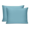 Μαξιλαροθήκες ύπνου Tonne Cotton Box Σετ 2 τμχ χρώμα μπλε 50x70εκ.