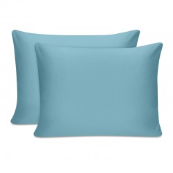 Μαξιλαροθήκες ύπνου Tonne Cotton Box Σετ 2 τμχ χρώμα μπλε 50x70εκ. Μαξιλαροθήκες ύπνου Tonne Cotton Box Σετ 2 τμχ χρώμα μπλε 50x70εκ.