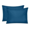 Μαξιλαροθήκες ύπνου Tonne Cotton Box Σετ 2 τμχ χρώμα πετρόλ 50x70+5εκ.