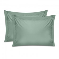 Μαξιλαροθήκες ύπνου Tonne Cotton Box Σετ 2 τμχ χρώμα πράσινο 50x70+5εκ. Μαξιλαροθήκες ύπνου Tonne Cotton Box Σετ 2 τμχ χρώμα πράσινο 50x70+5εκ.
