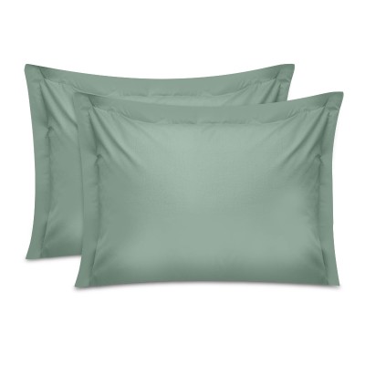 Μαξιλαροθήκες ύπνου Tonne Cotton Box Σετ 2 τμχ χρώμα πράσινο 50x70+5εκ.