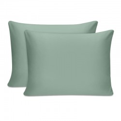 Μαξιλαροθήκες ύπνου Tonne Cotton Box Σετ 2 τμχ χρώμα πράσινο 50x80εκ. Μαξιλαροθήκες ύπνου Tonne Cotton Box Σετ 2 τμχ χρώμα πράσινο 50x80εκ.