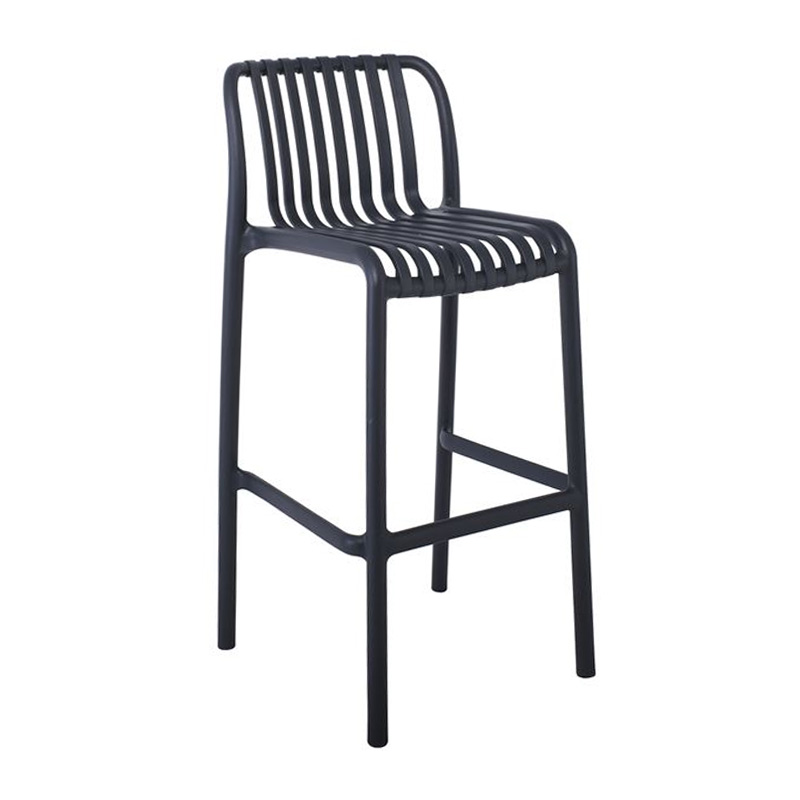 MODA Stackable Bar Stool-Pro PP-UV Anthracite