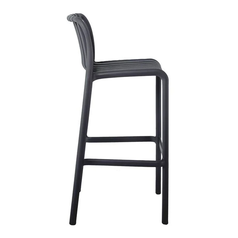MODA Stackable Bar Stool-Pro PP-UV Anthracite